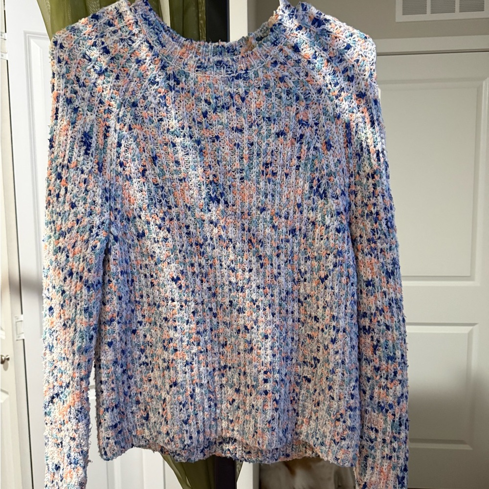 Silver Flint: Multicolor Knit Sweater